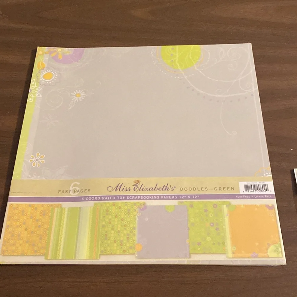 Neutral Gender Baby Childen Kids Scrapbooking Bundle
